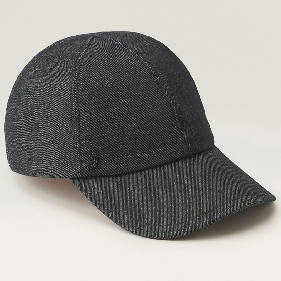 Philie Baseball Cap - Indigo Denim/Camo / L