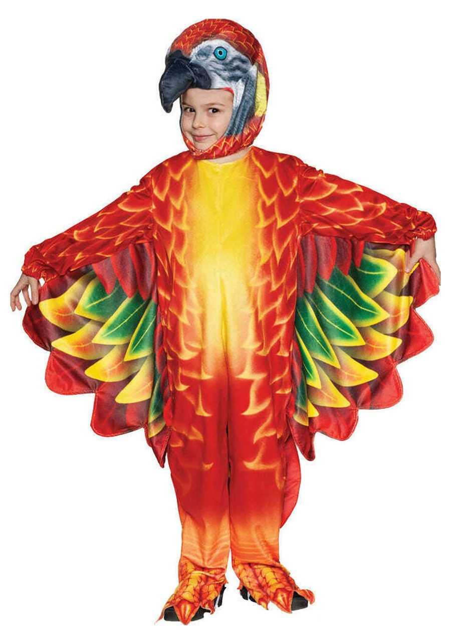 Photo Realistic Toddler Parrot Costume