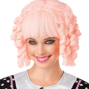 Pink Doll Wig