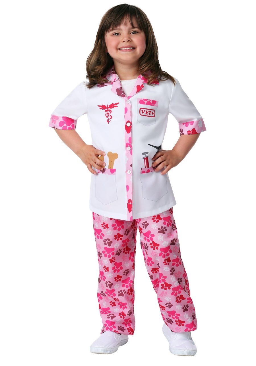 Pink Veterinarian Costume for Girls