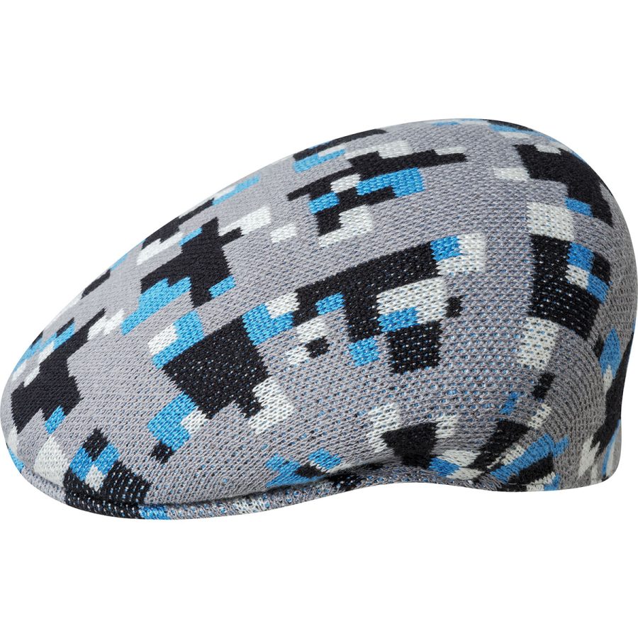 Pixelated Plaid 504 - Grey/Black/M