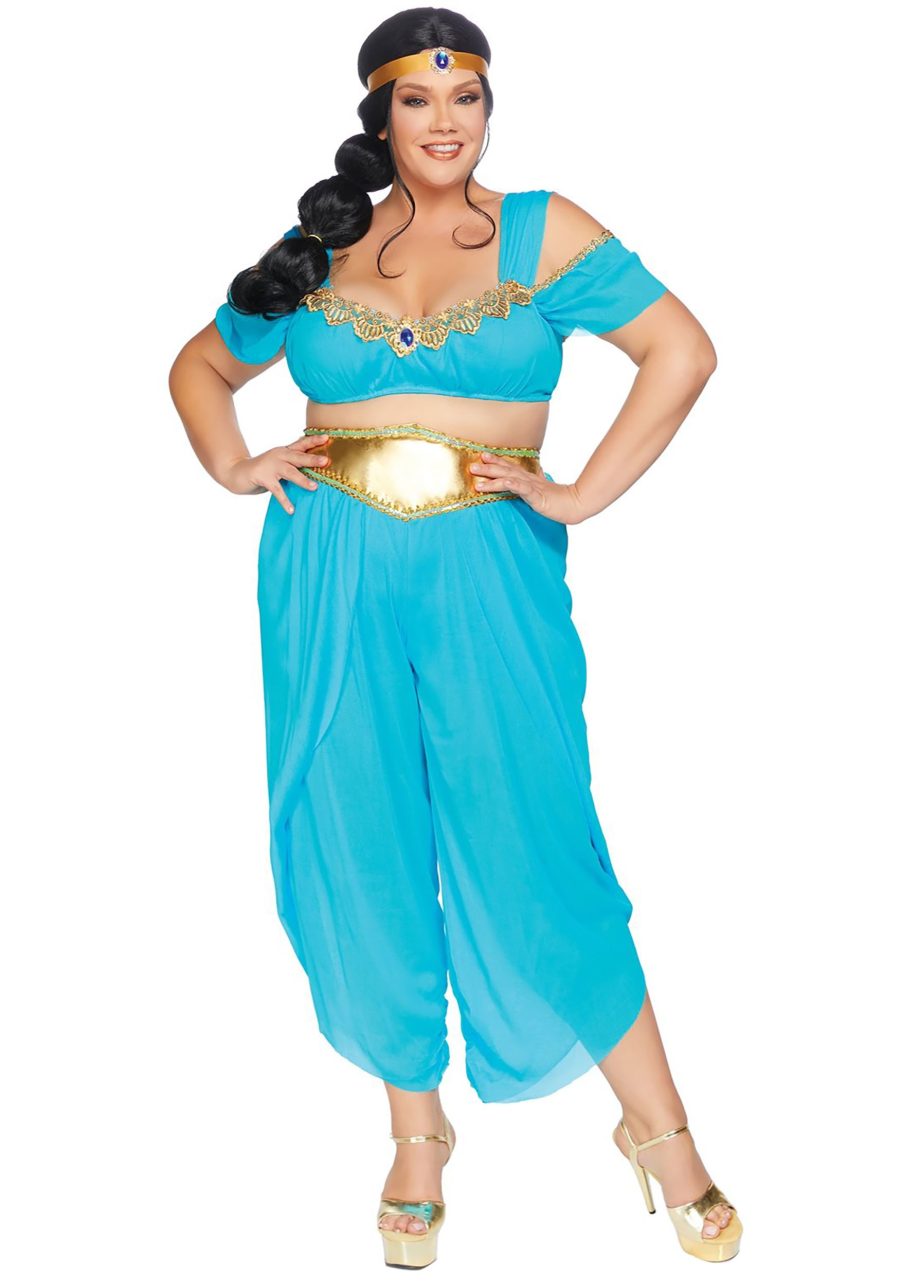 Plus Size Adult's Sexy Desert Princess Costume