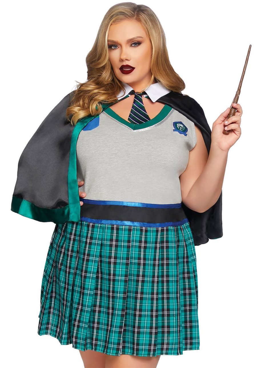 Plus Size Adult's Sinister Spellcaster Costume