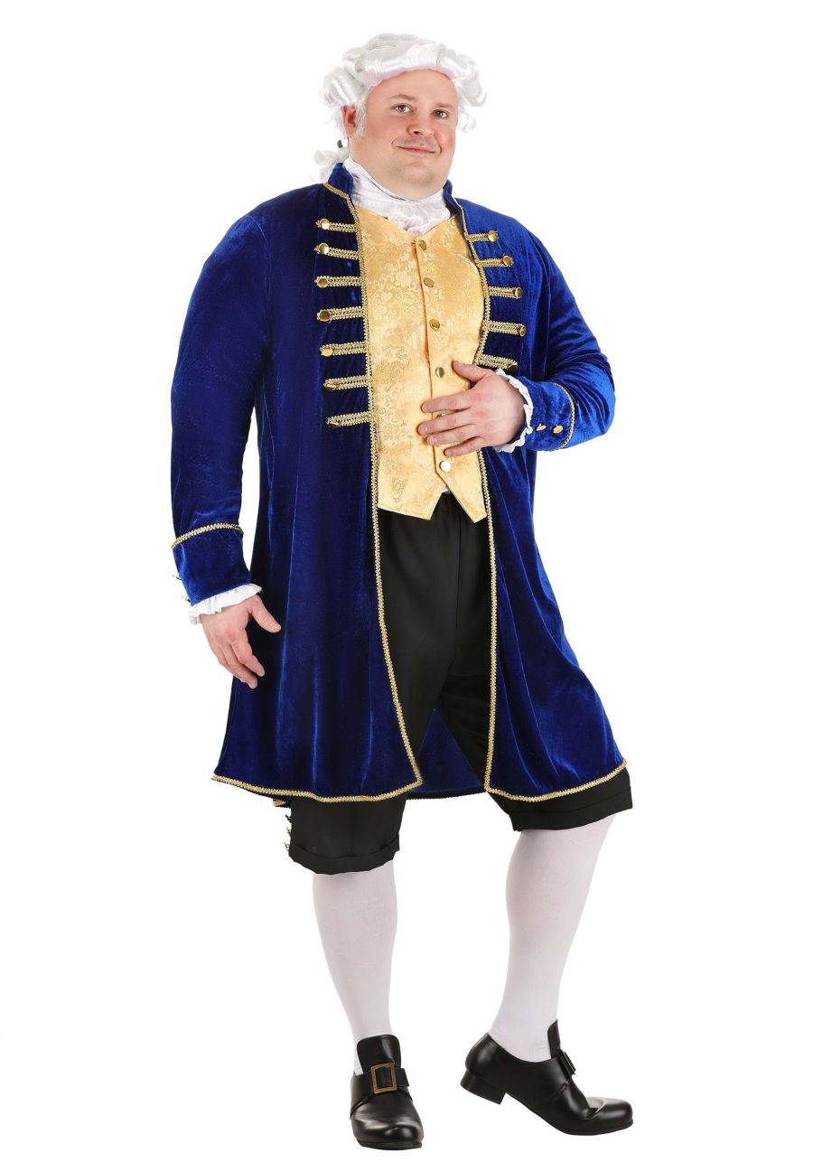 Plus Size Aristocrat Costume for Men