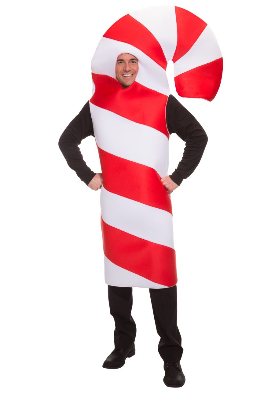 Plus Size Candy Cane Costume for Adults