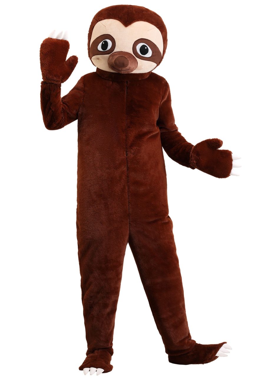 Plus Size Cozy Sloth Adult Costume