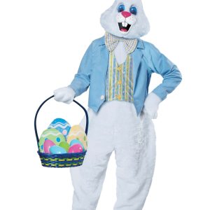 Plus Size Deluxe Easter Bunny Costume for Adults