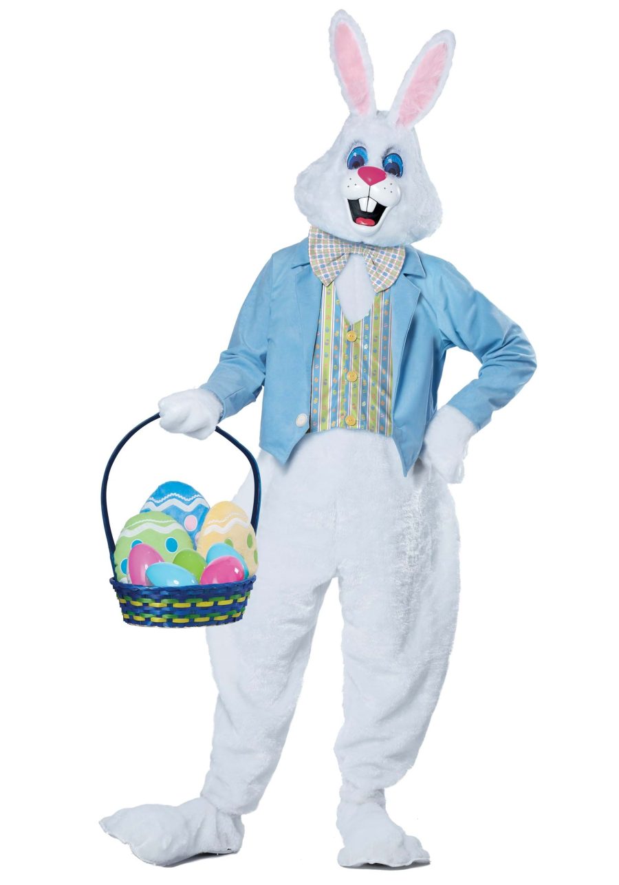 Plus Size Deluxe Easter Bunny Costume for Adults