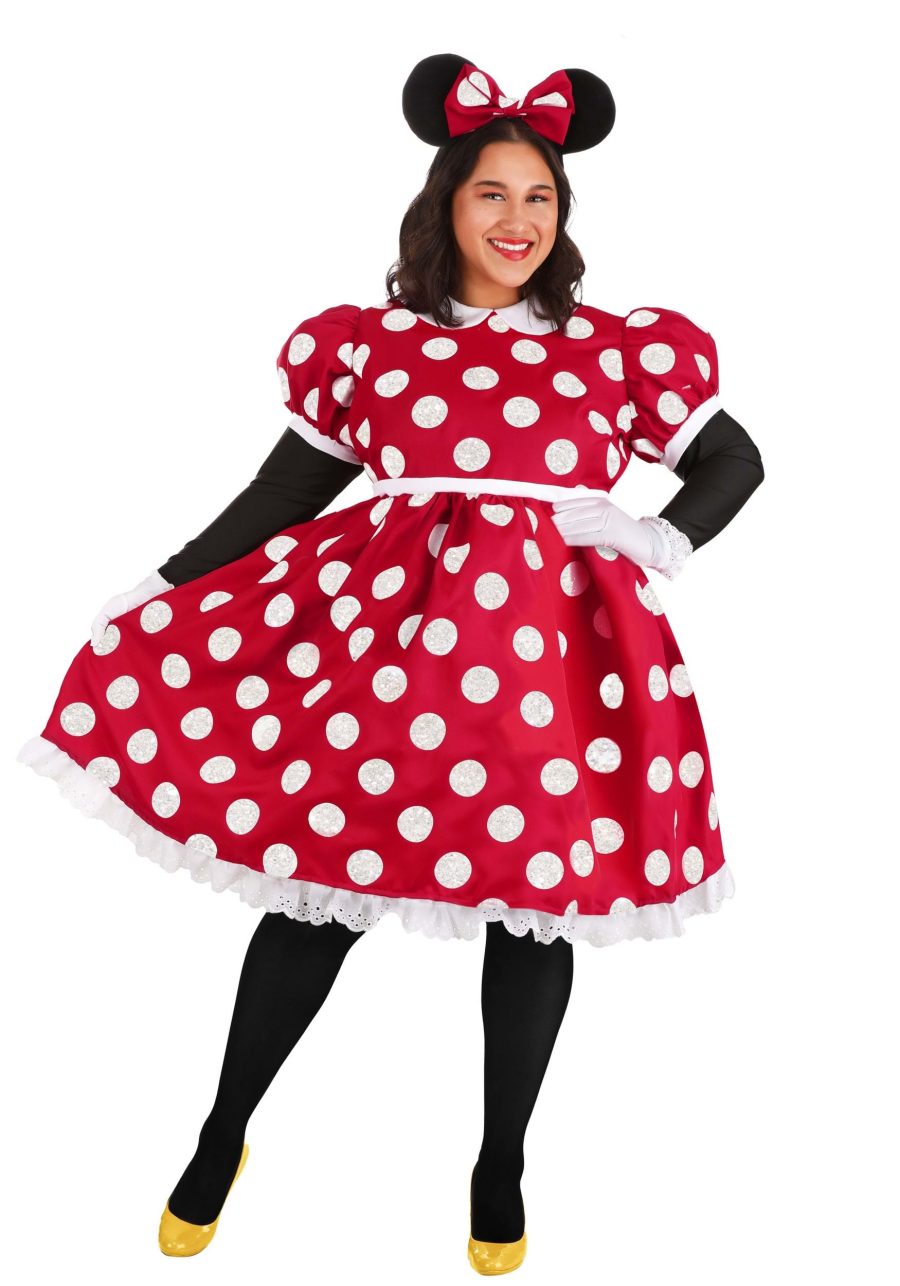 Plus Size Deluxe Minnie Mouse Costume for Women