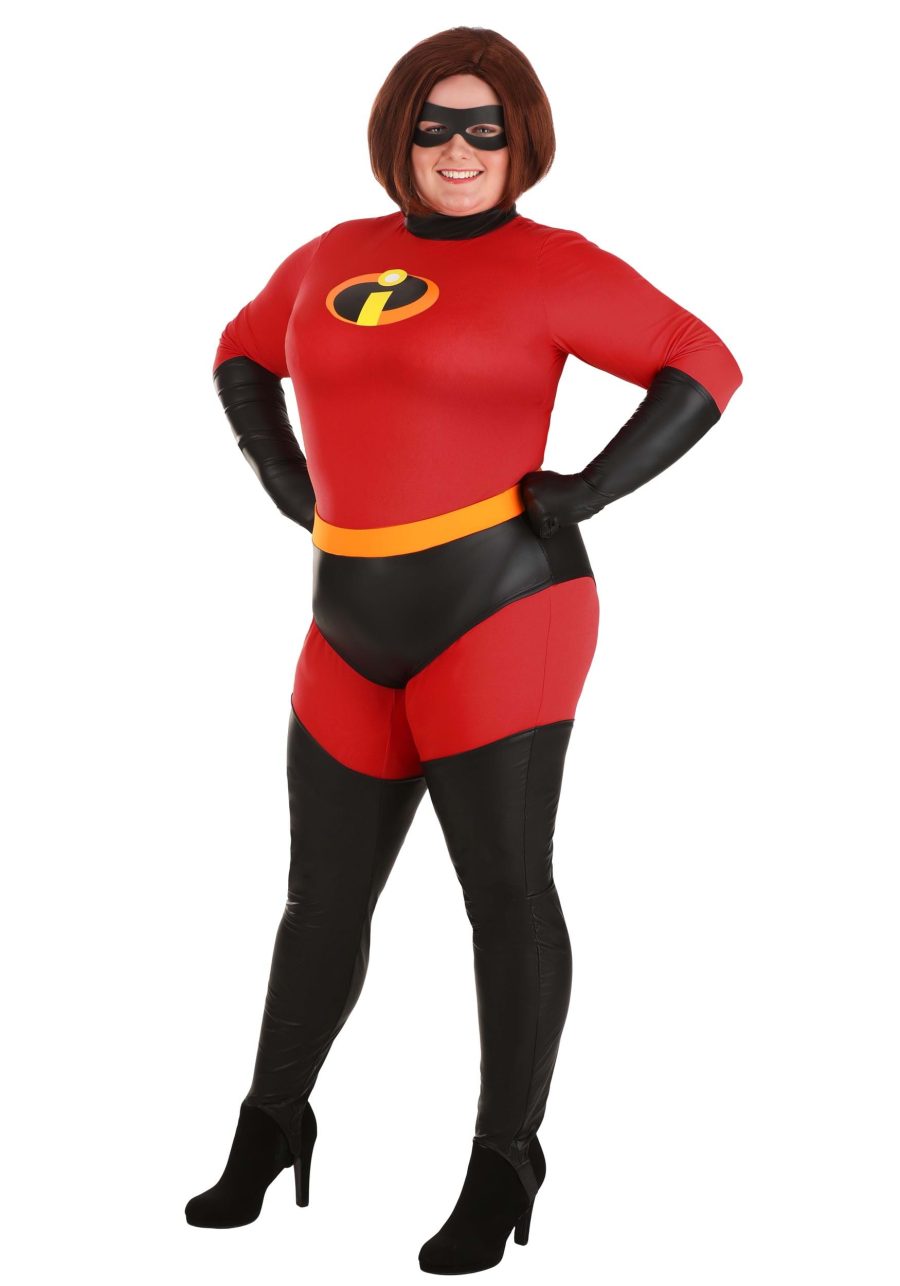 Plus Size Deluxe Mrs. Incredible Women's Costume