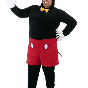 Plus Size Disney Deluxe Mickey Mouse Adult Costume