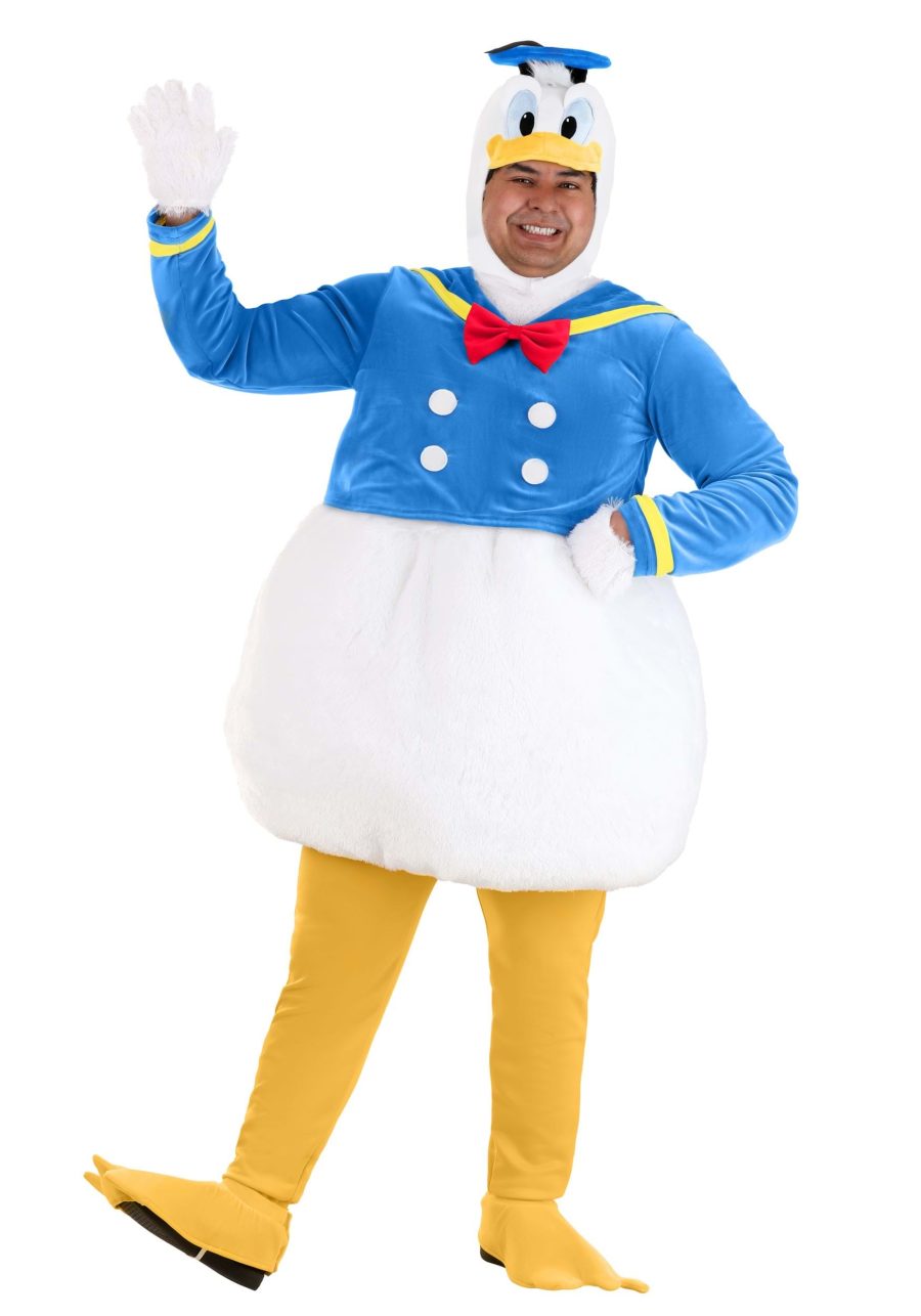 Plus Size Disney Donald Duck Men's Costume