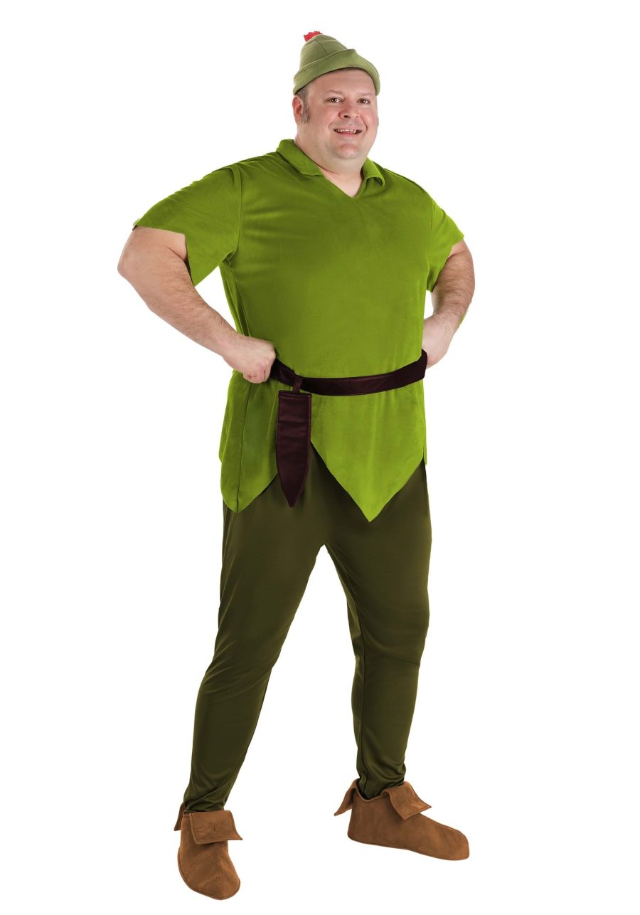 Plus Size Disney Peter Pan Costume for Men