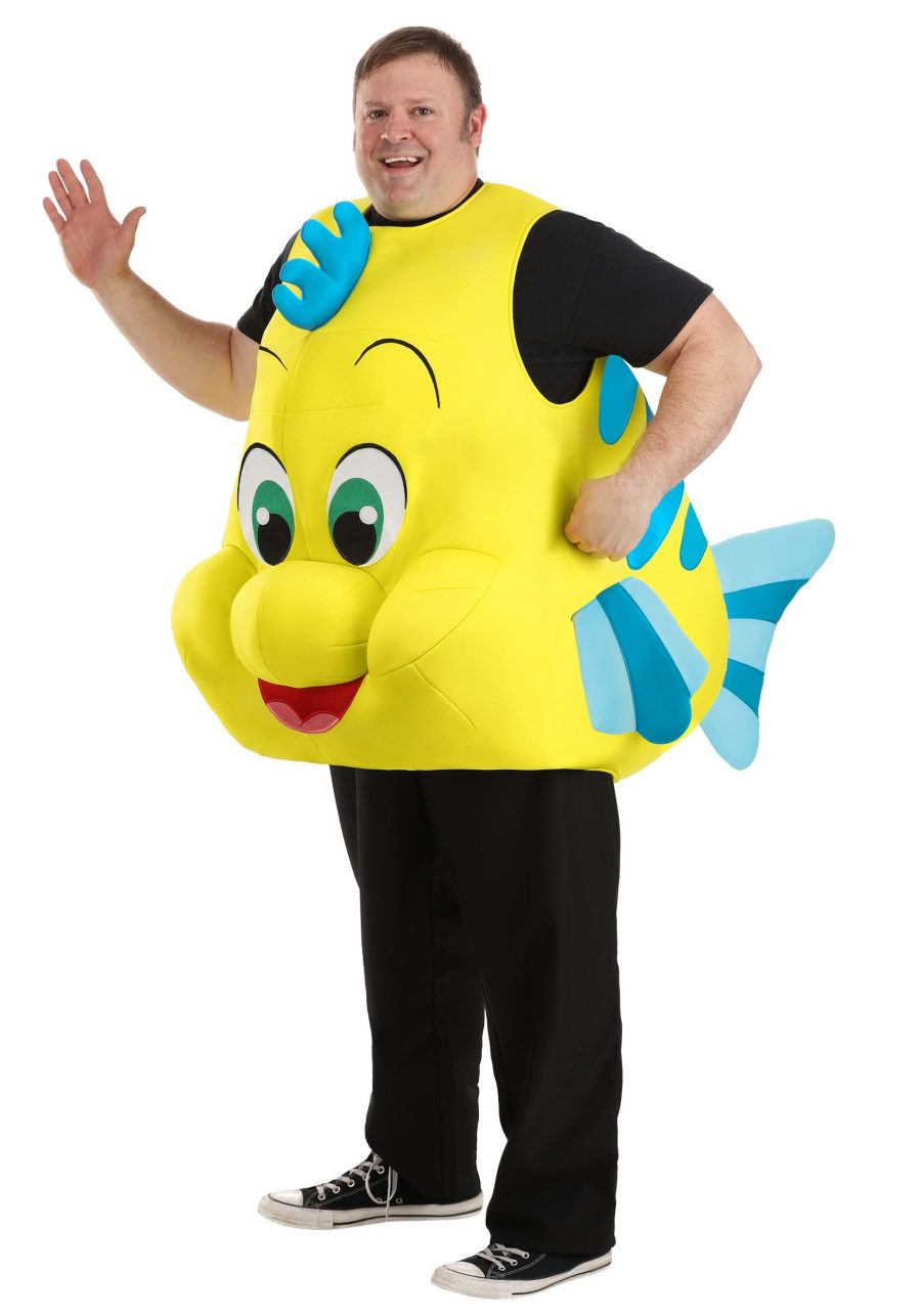 Plus Size Disney The Little Mermaid Flounder Costume