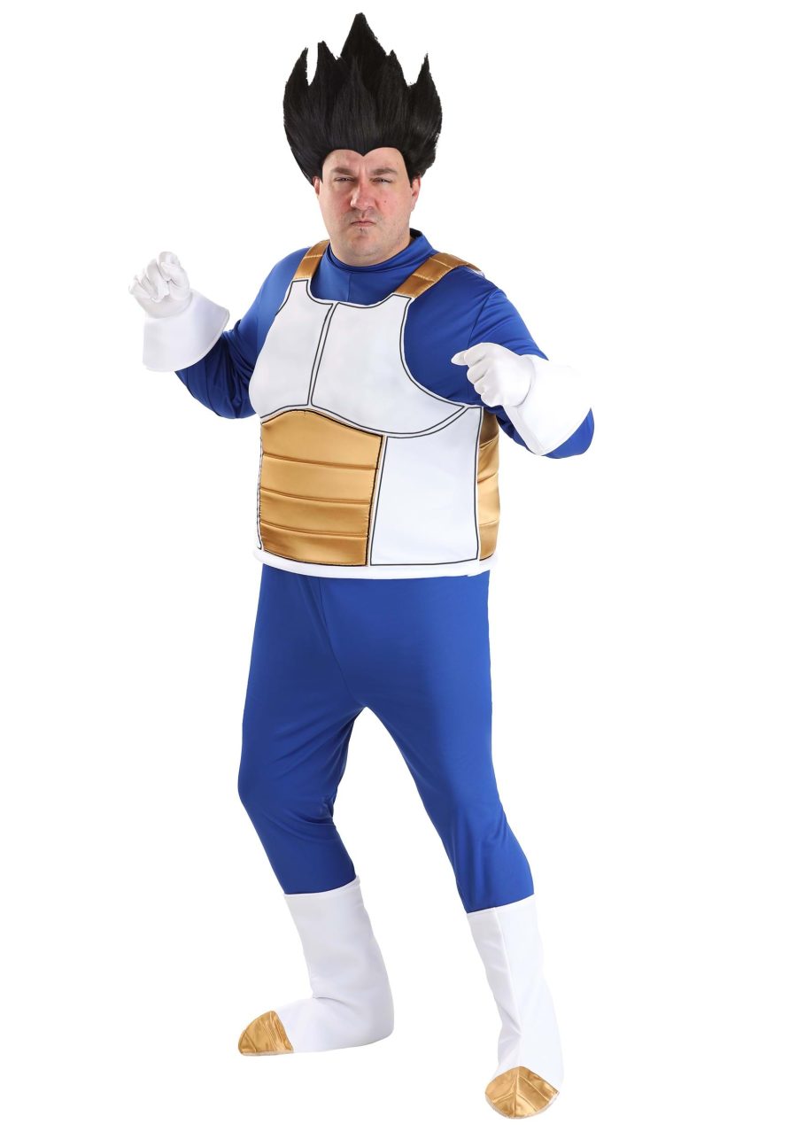 Plus Size Dragon Ball Z Vegeta Costume for Men