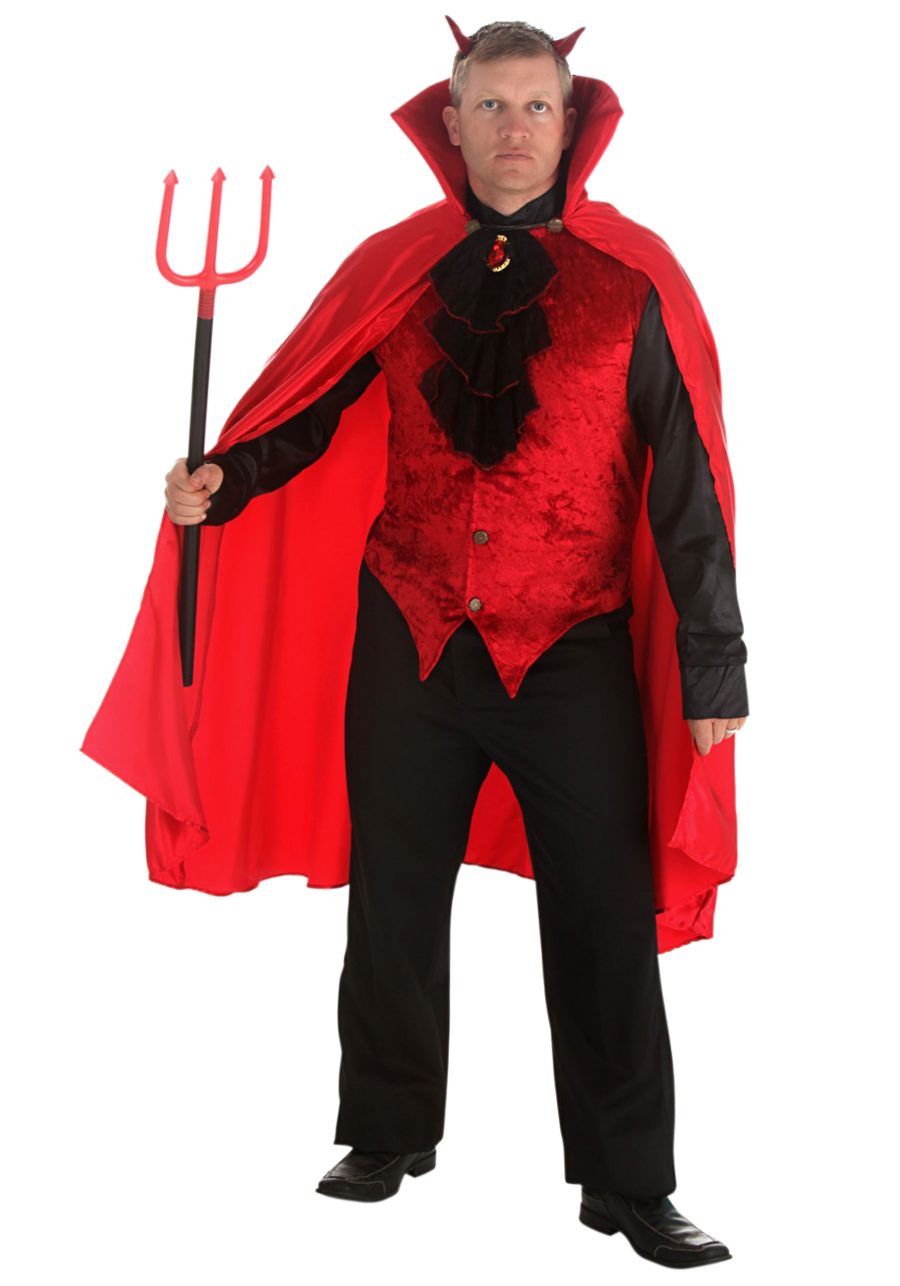 Plus Size Elite Devil Costume for Men