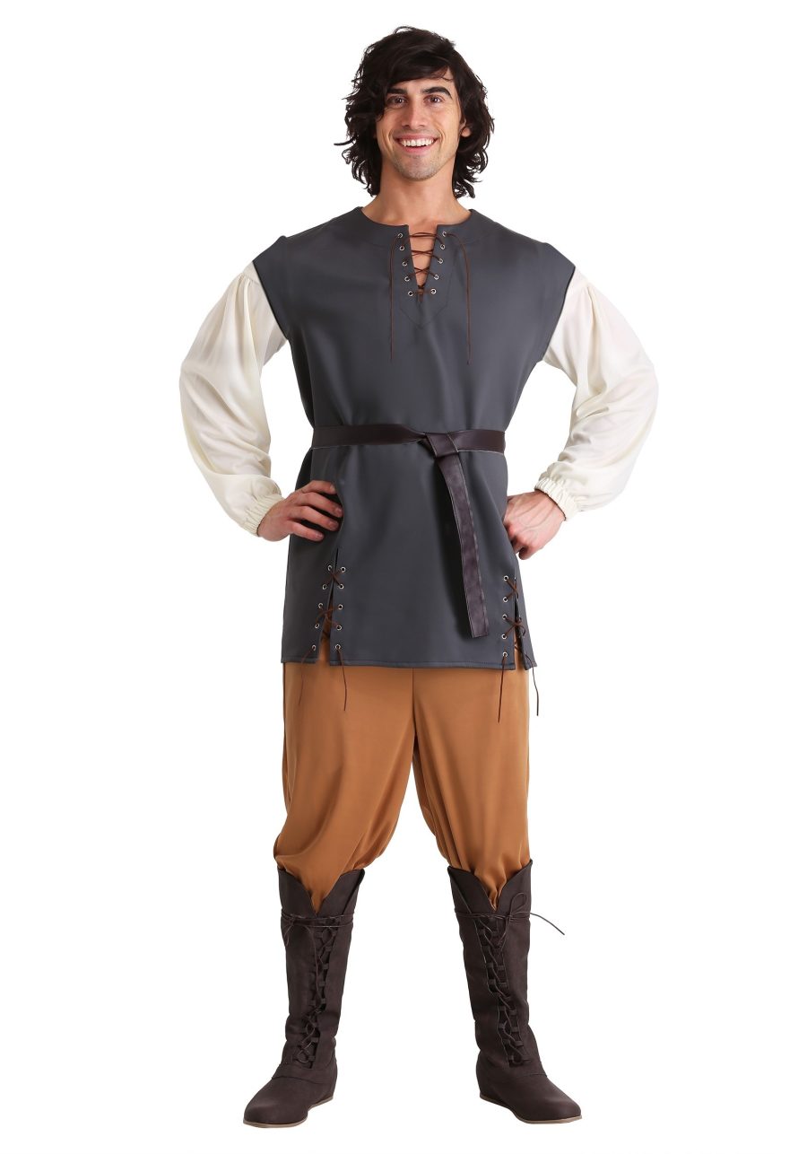 Plus Size Medieval Merry Man Costume for Men