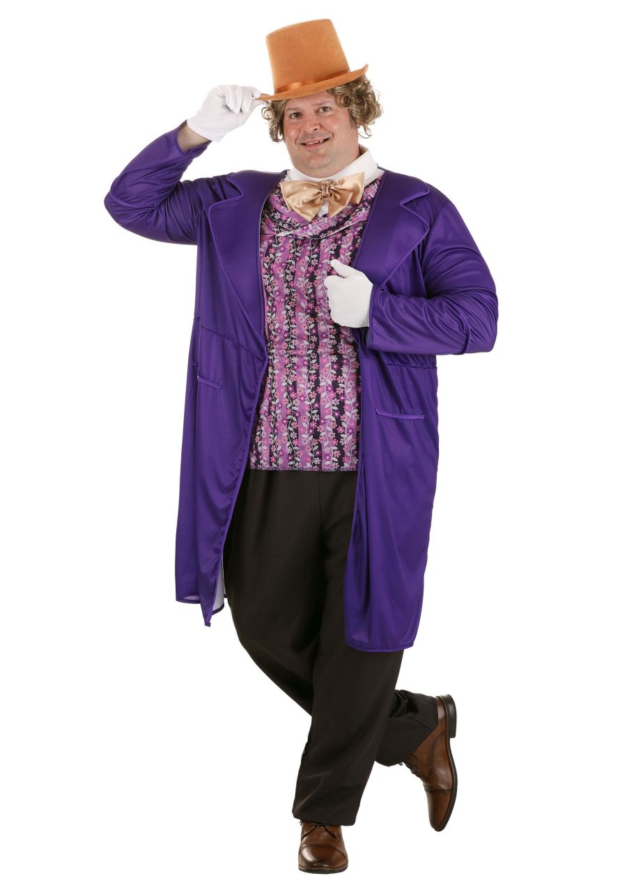 Plus Size Men's Willy Wonka Costume