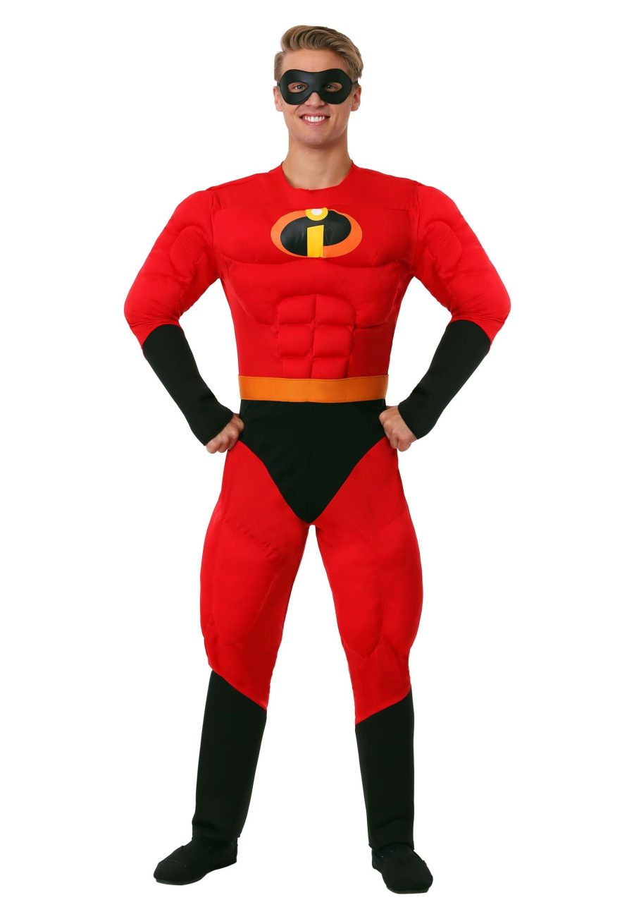 Plus Size Mr. Incredible Deluxe Muscle Costume