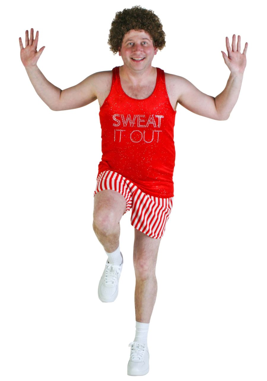 Plus Size Richard Simmons Costume for Men