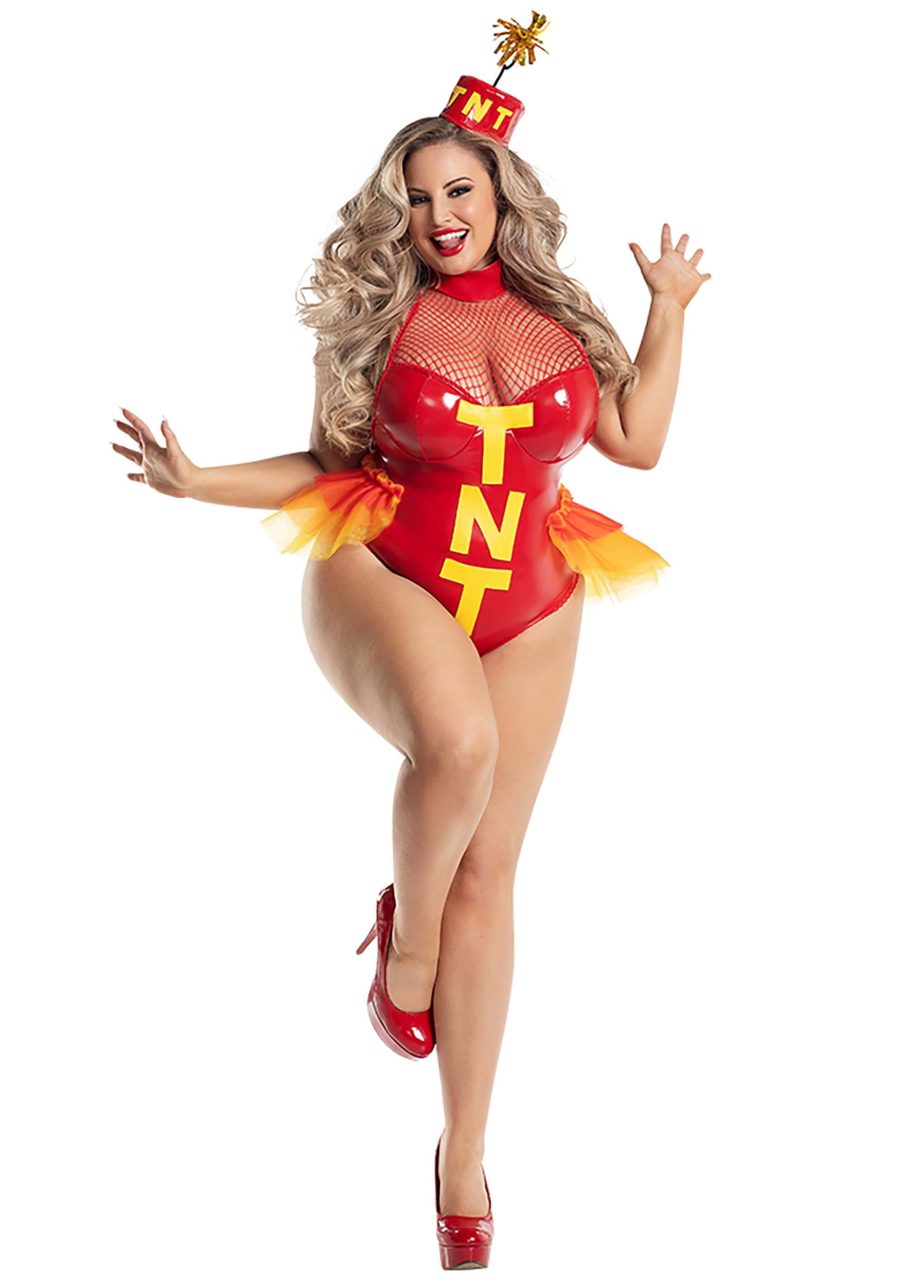 Plus Size Sexy Dynamite Costume for Women