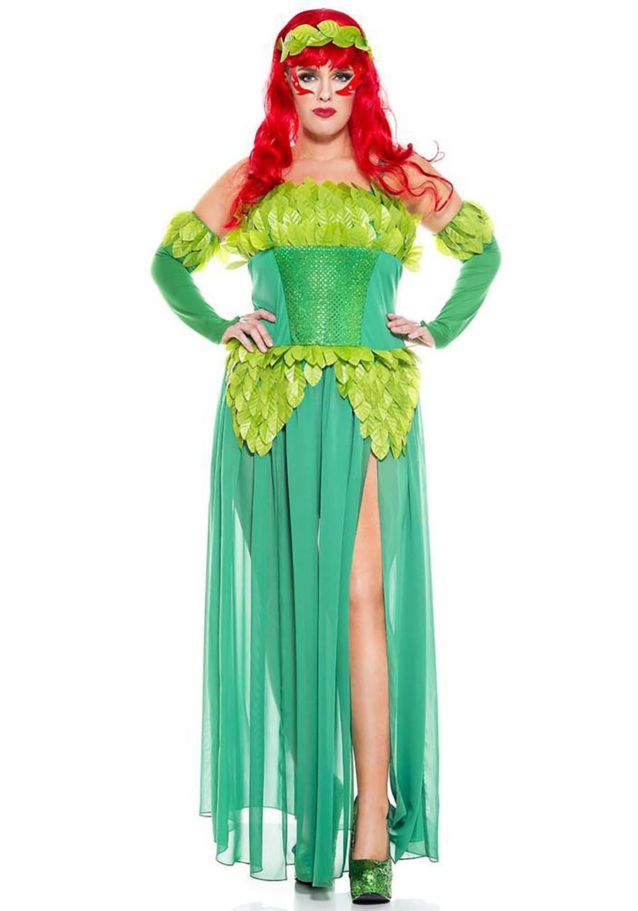 Plus Size Sexy Poisonous Villain Women's Costume