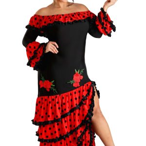 Plus Size Spanish Senorita Costume for Women