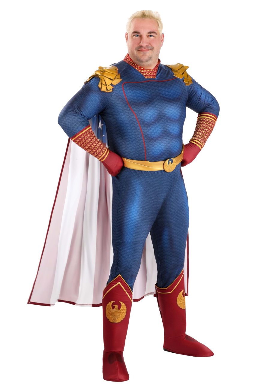 Plus Size The Boys Homelander Costume for Men