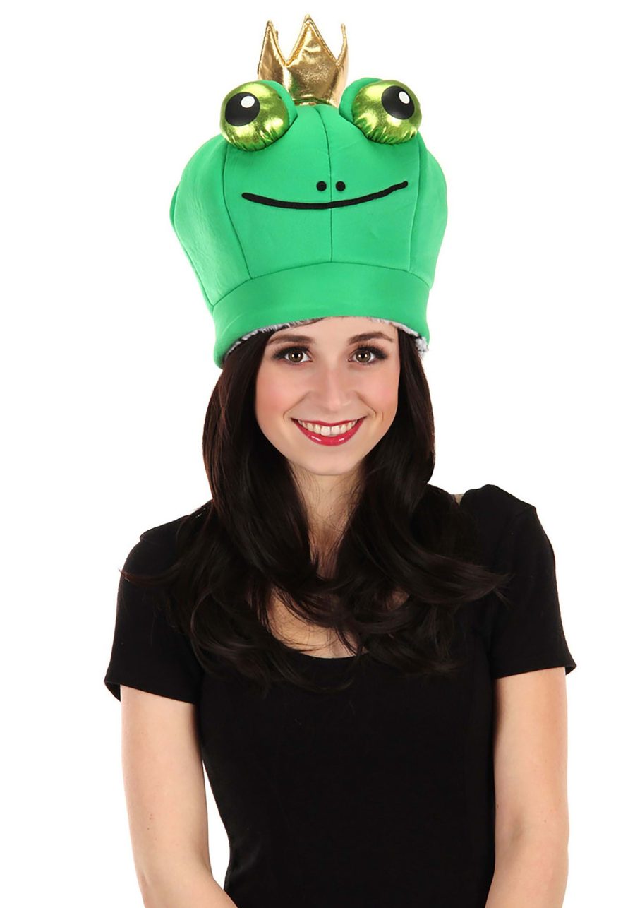 Plush Frog Prince Reversible Costume Hat