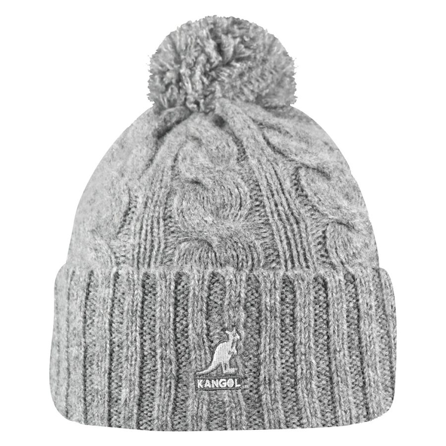 Pompom Beanie - Grey / 1SFM