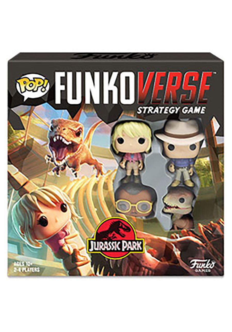 Pop! Funkoverse: Jurassic Park 100 - Strategy Game