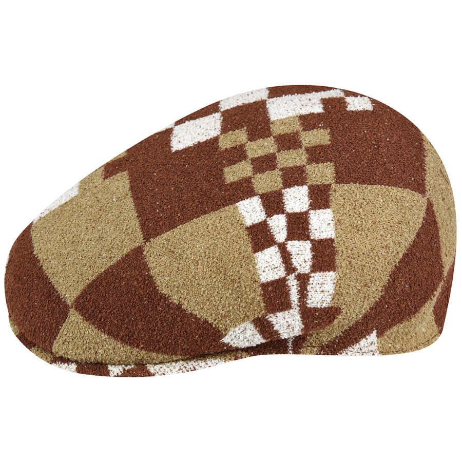 Pop Gingham 504 - Mahogany/Oat / M