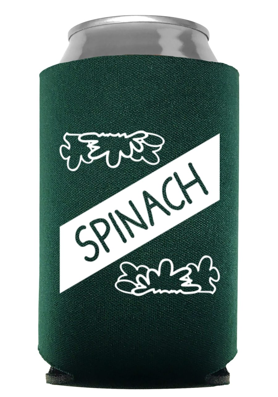 Popeye Spinach Can Cooler