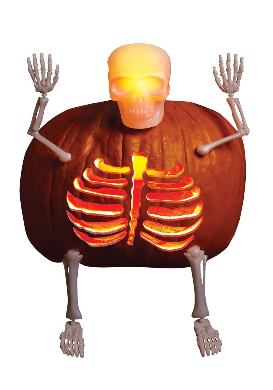 Pumpkin Bones Light Up Carving Kit