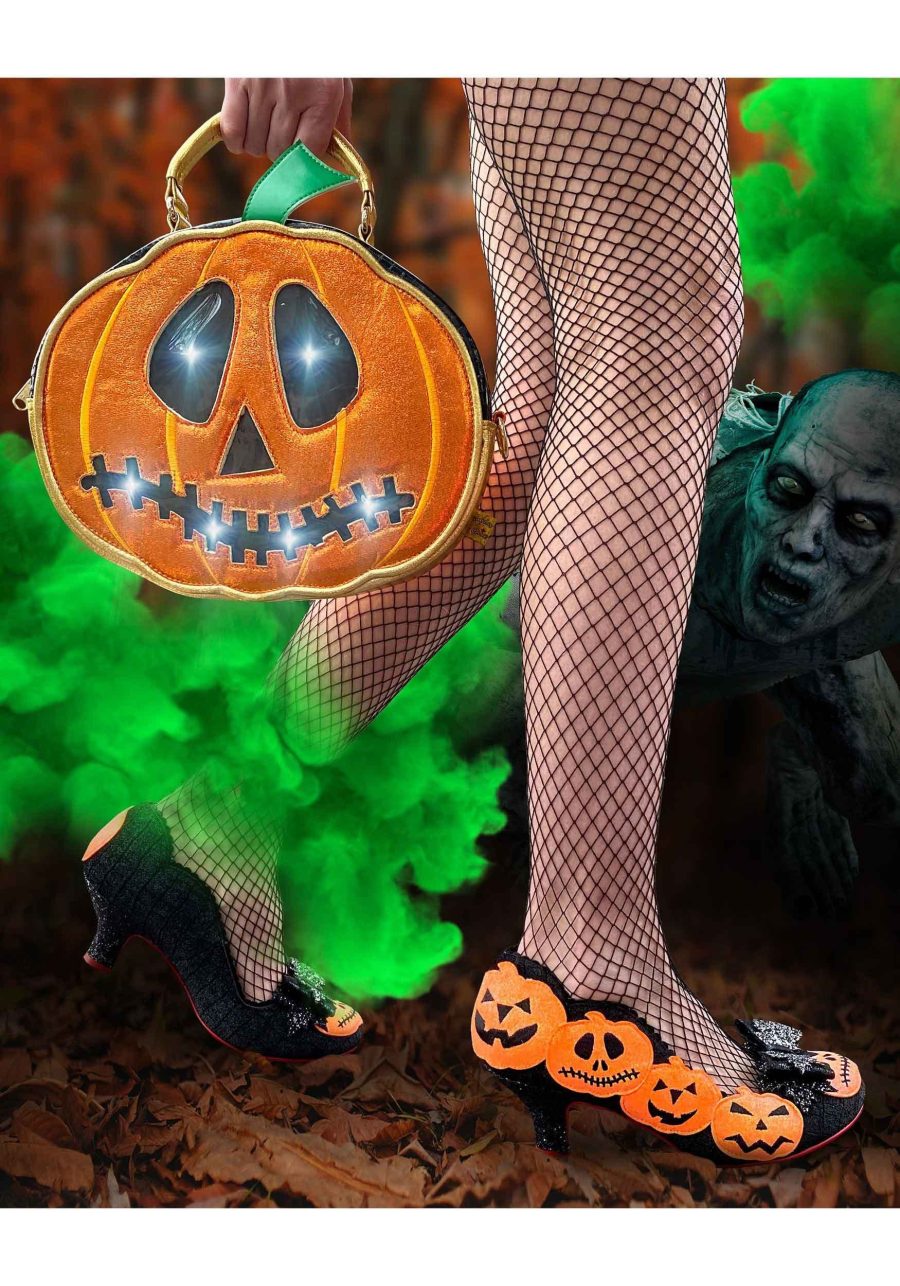 Pumpkin Carving Irregular Choice Low Heels