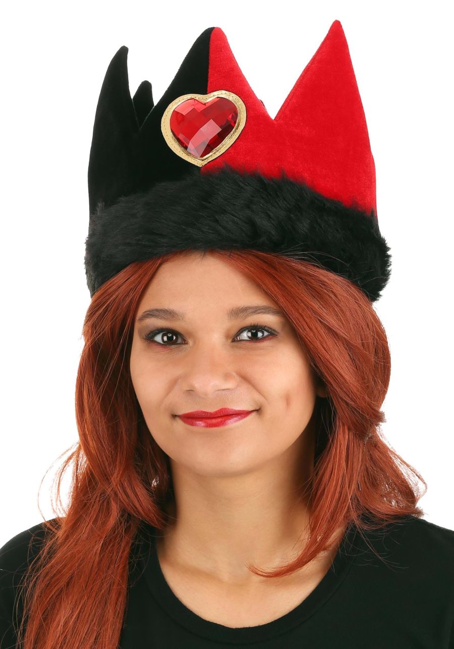 Queen of Hearts Plush Crown