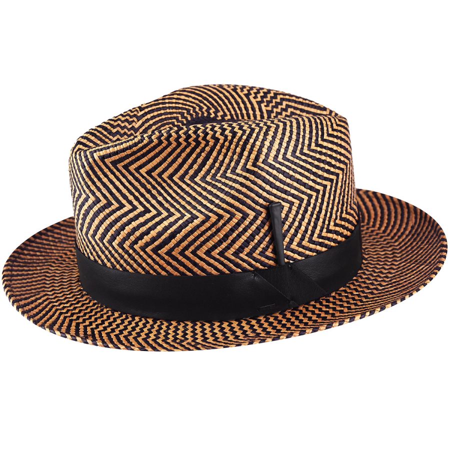 Rene Fedora - Grit/Black / L