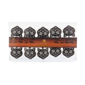 Retro Black Cat 10 Piece LED Light Set
