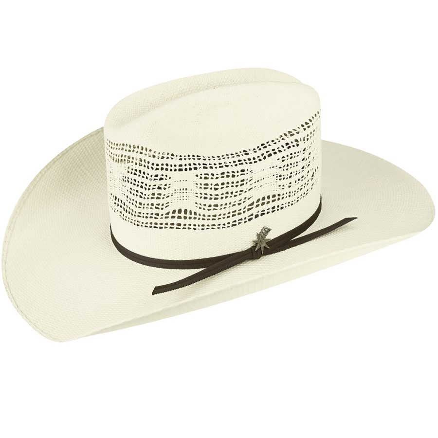 Ricker Cowboy Western Hat - Natural/6 3/4