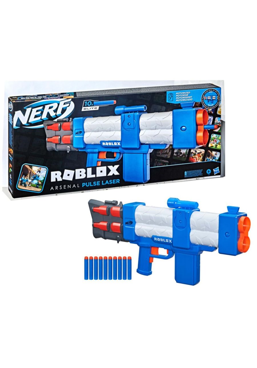 Roblox Nerf Arsenal Pulse Laser Motorized Dart Blaster