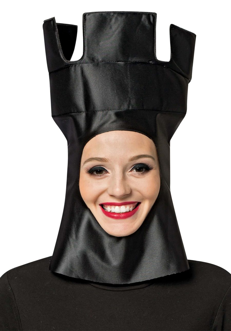 Rook Chess Piece Adult Costume Headpiece