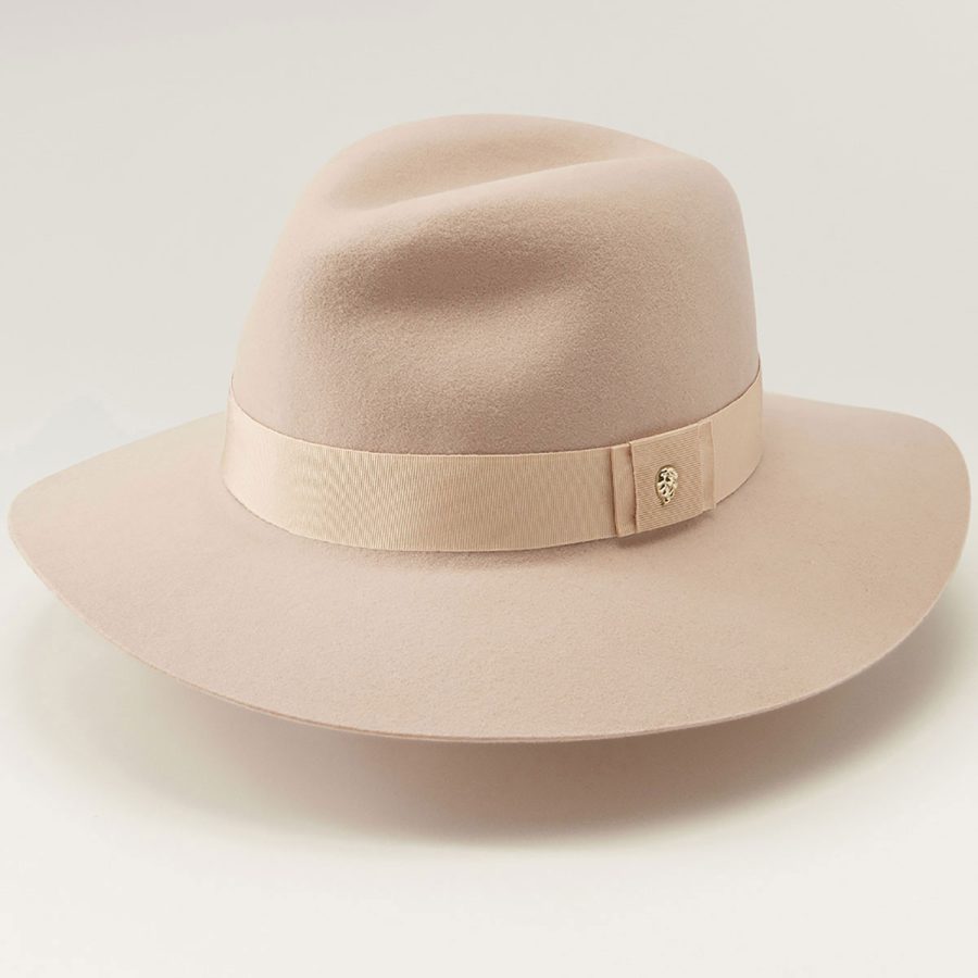 Rose Fedora - Ecru/Sand / M