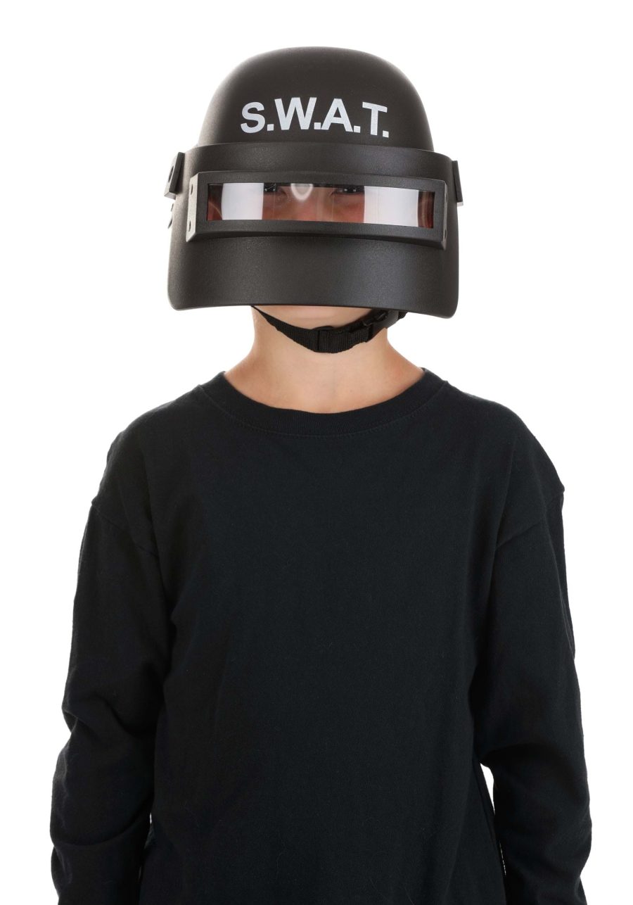 SWAT Child Costume Visor Helmet