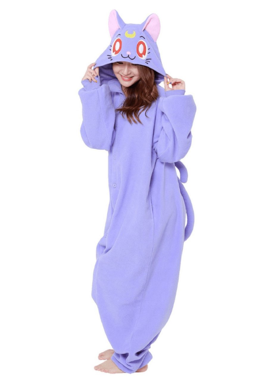 Sailor Moon Adult Luna Kigurumi