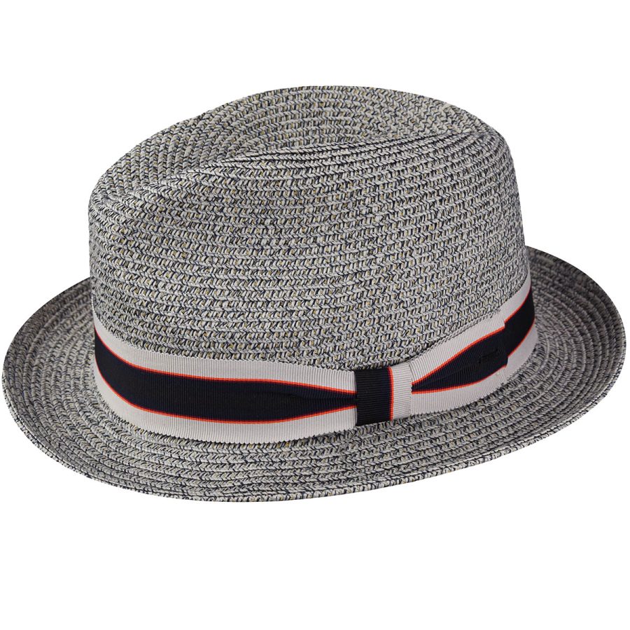 Salem Braided Fedora - Ash / M