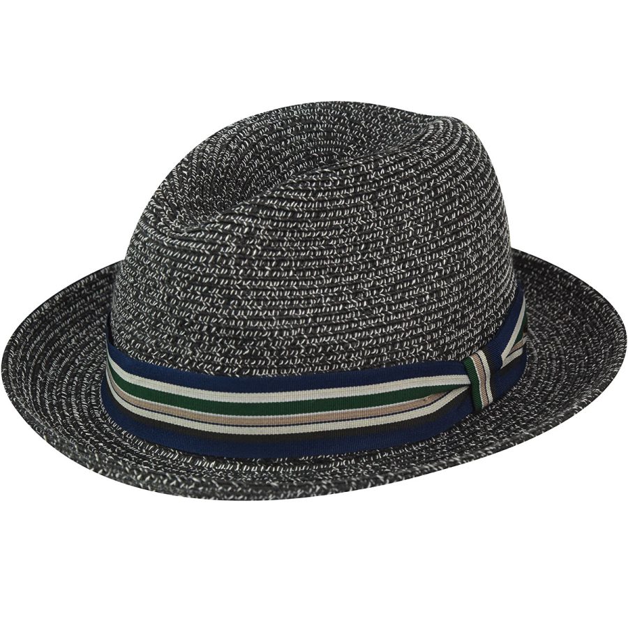 Salem Braided Fedora - Static/S