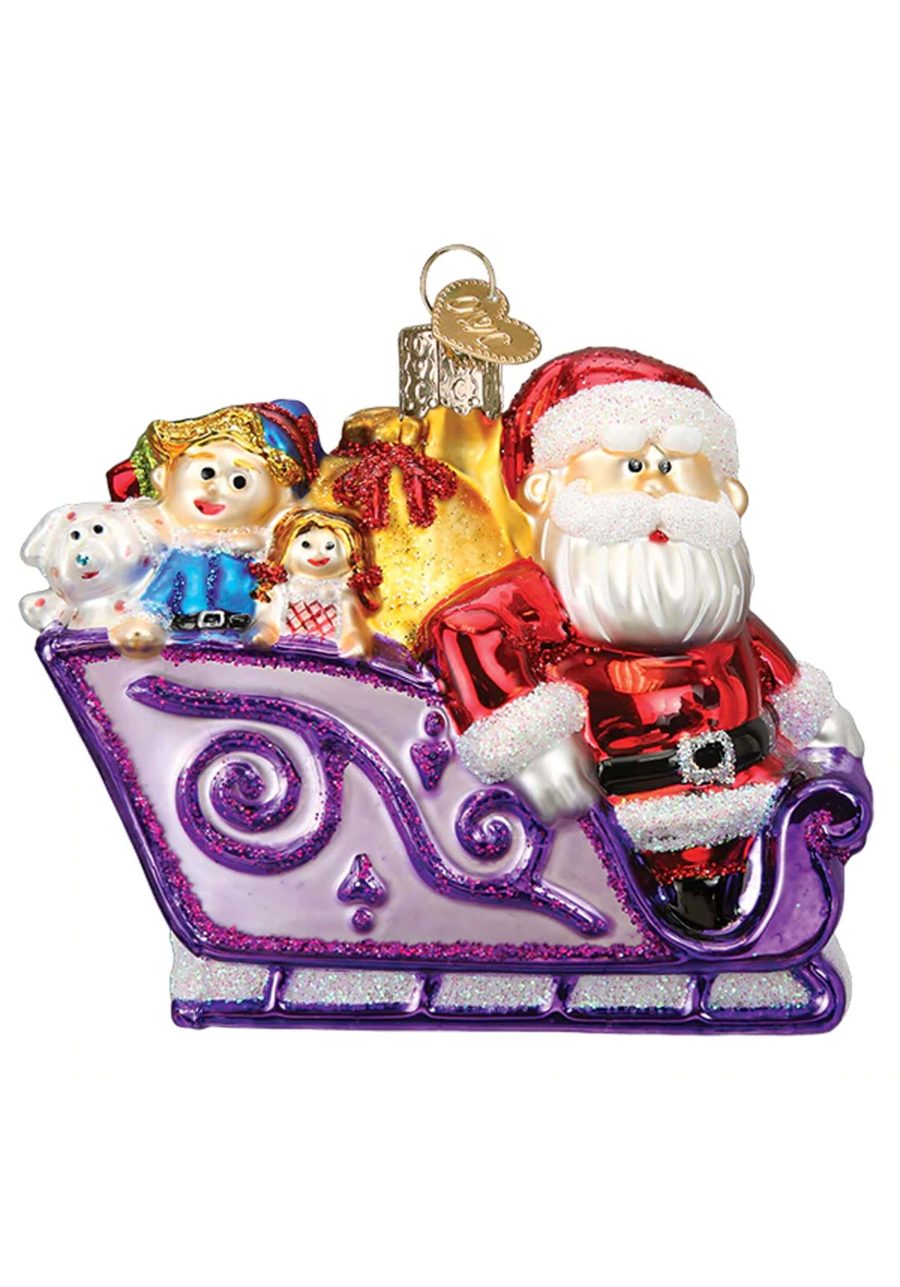 Santa and Friends Ornament