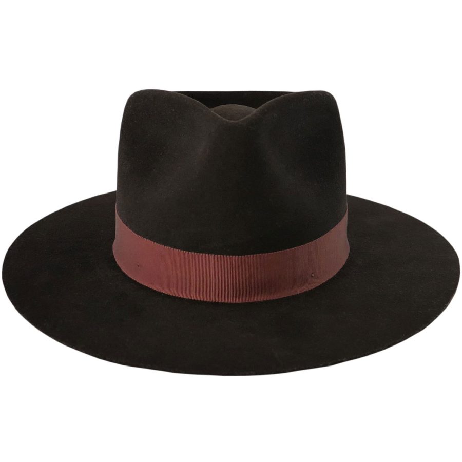 Scottie Fedora - Chocolate/L