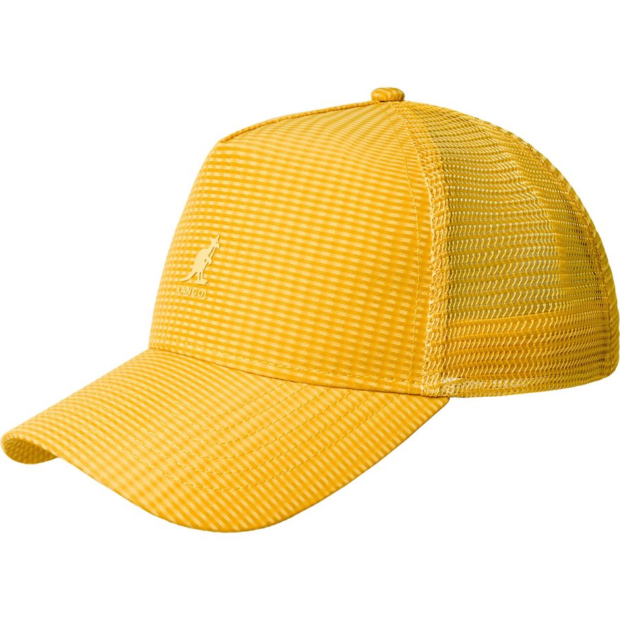 Seersucker Mesh Trucker - Warm Apricot / 1SFM