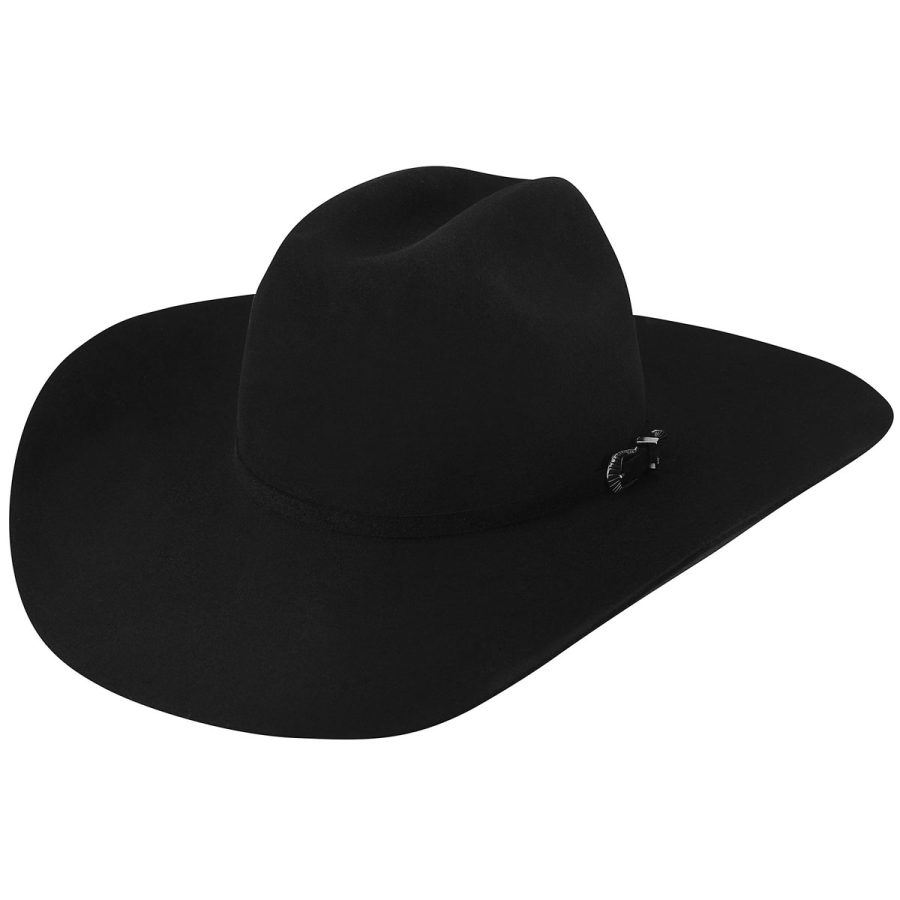 Seven 7X Fur Cowboy Western Hat - Black/6 3/4